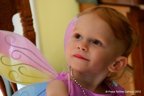 Our "Fairy Princess," Zoë Alyson Calhoun, Two Years Old